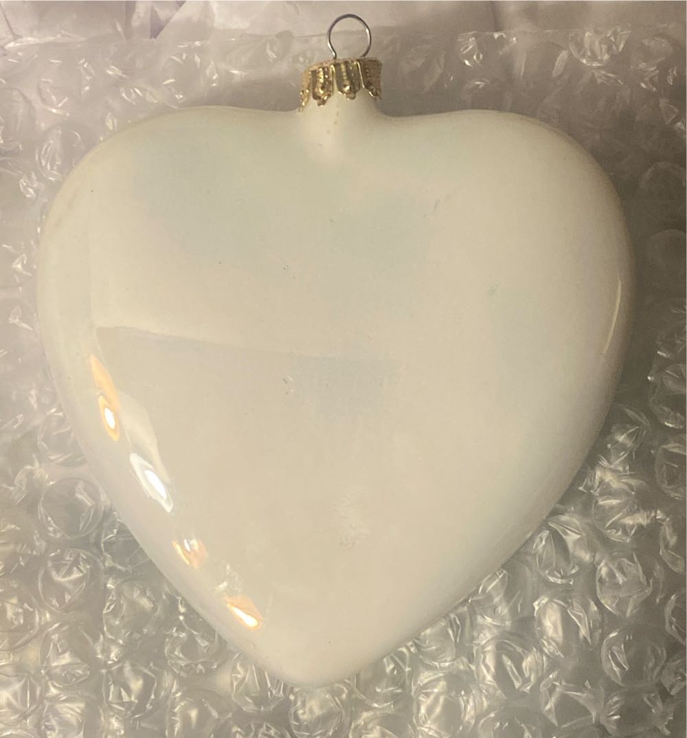 Glass Snowman Couple Ornament - No Series (Snowmen, Couple) ornament collectible - Main Image 2