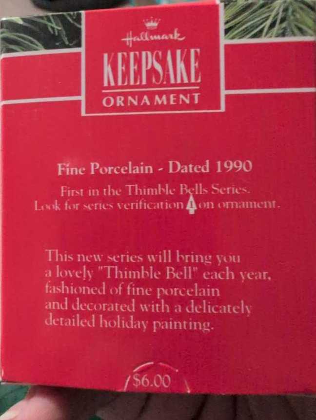 Thimble Bells - Thimble Bells ornament collectible [Barcode 070000027673] - Main Image 2