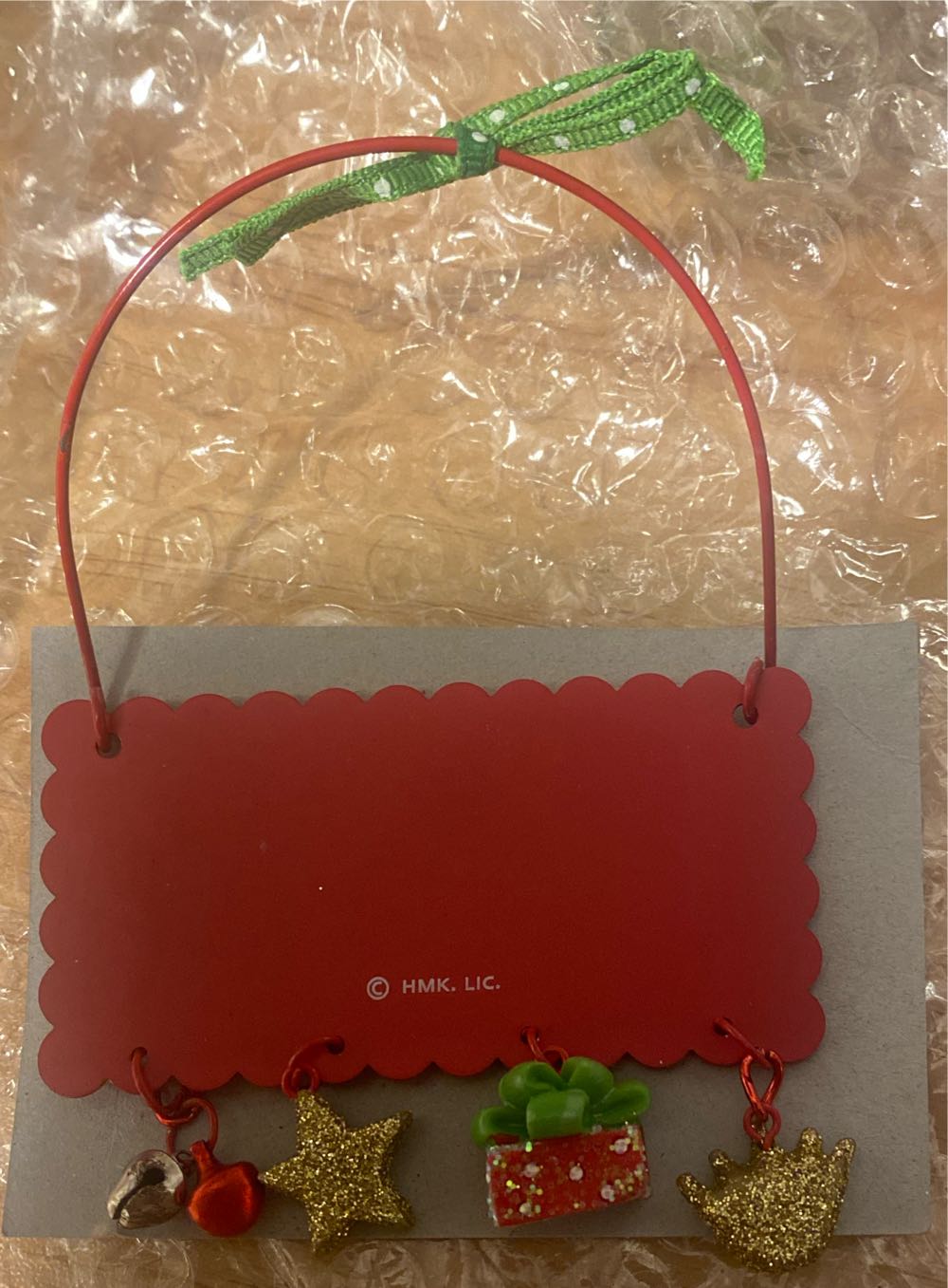 Hallmark The Merry Starts Here Sign Ornament - No Series (Merry Christmas) ornament collectible - Main Image 2