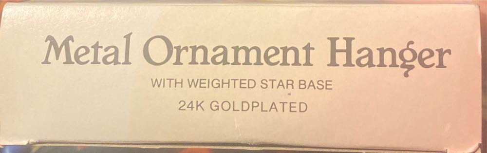Dept 56 Metal Ornament Hanger With Weighted Star Base  ornament collectible - Main Image 2