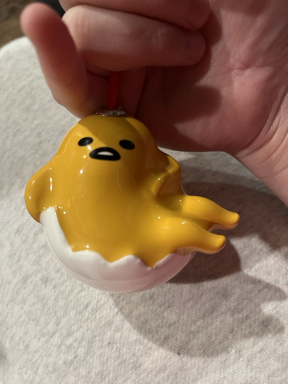 Old World Christmas Ornament Baby Shoe Pink Ornament