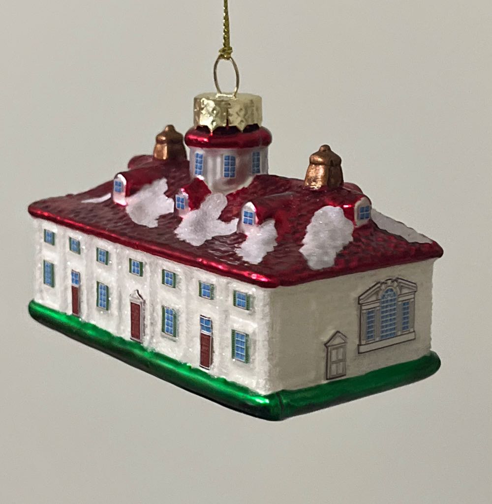 George Washington’s Mansion  ornament collectible - Main Image 2