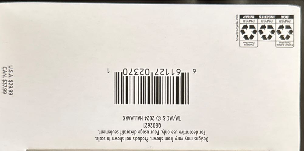 Sledding Season - Keepsake Ornament (Sledding, Crank Action) ornament collectible [Barcode 661127023701] - Main Image 3