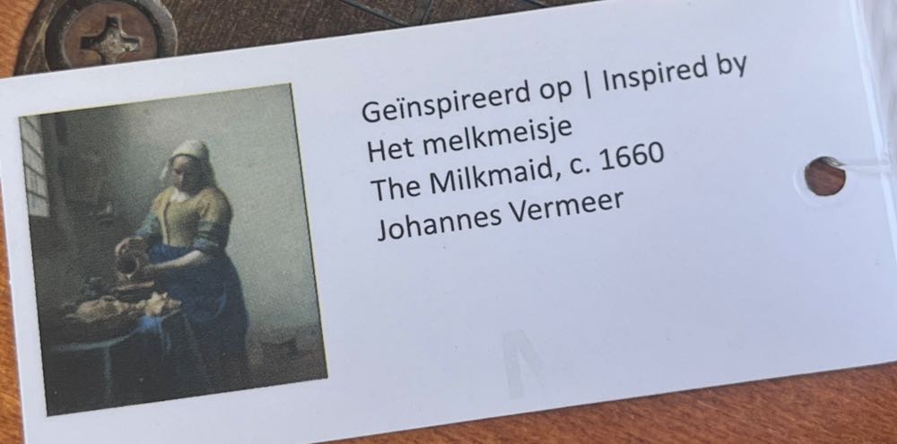 The Milkmaid Miffy Glass  ornament collectible - Main Image 3