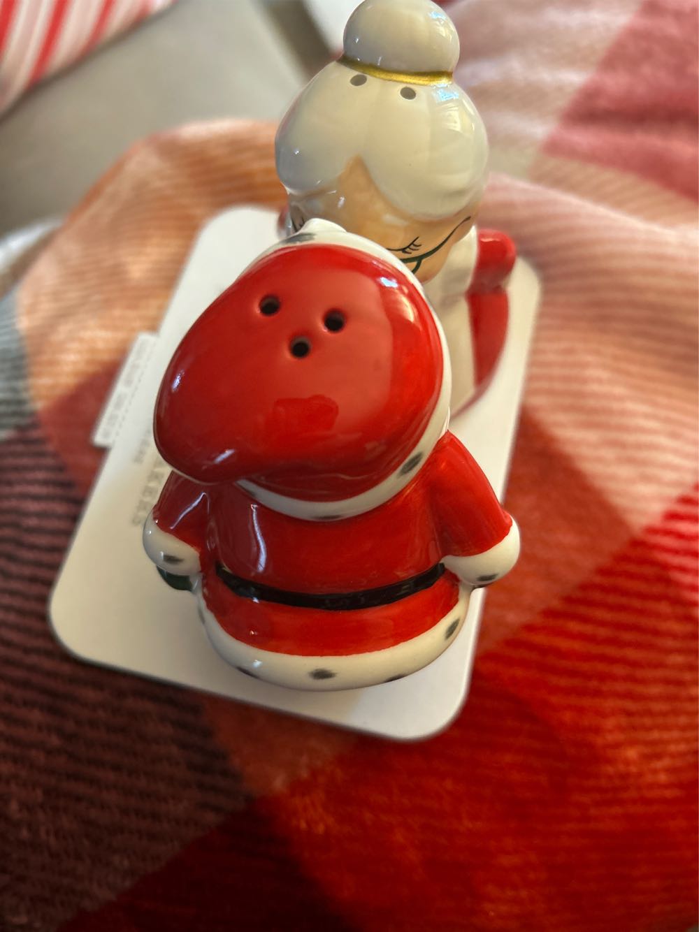 Mr & Mrs Claus S&P Shakers - Vintage Accessories (Retro Tree) ornament collectible [Barcode 661127063646] - Main Image 2