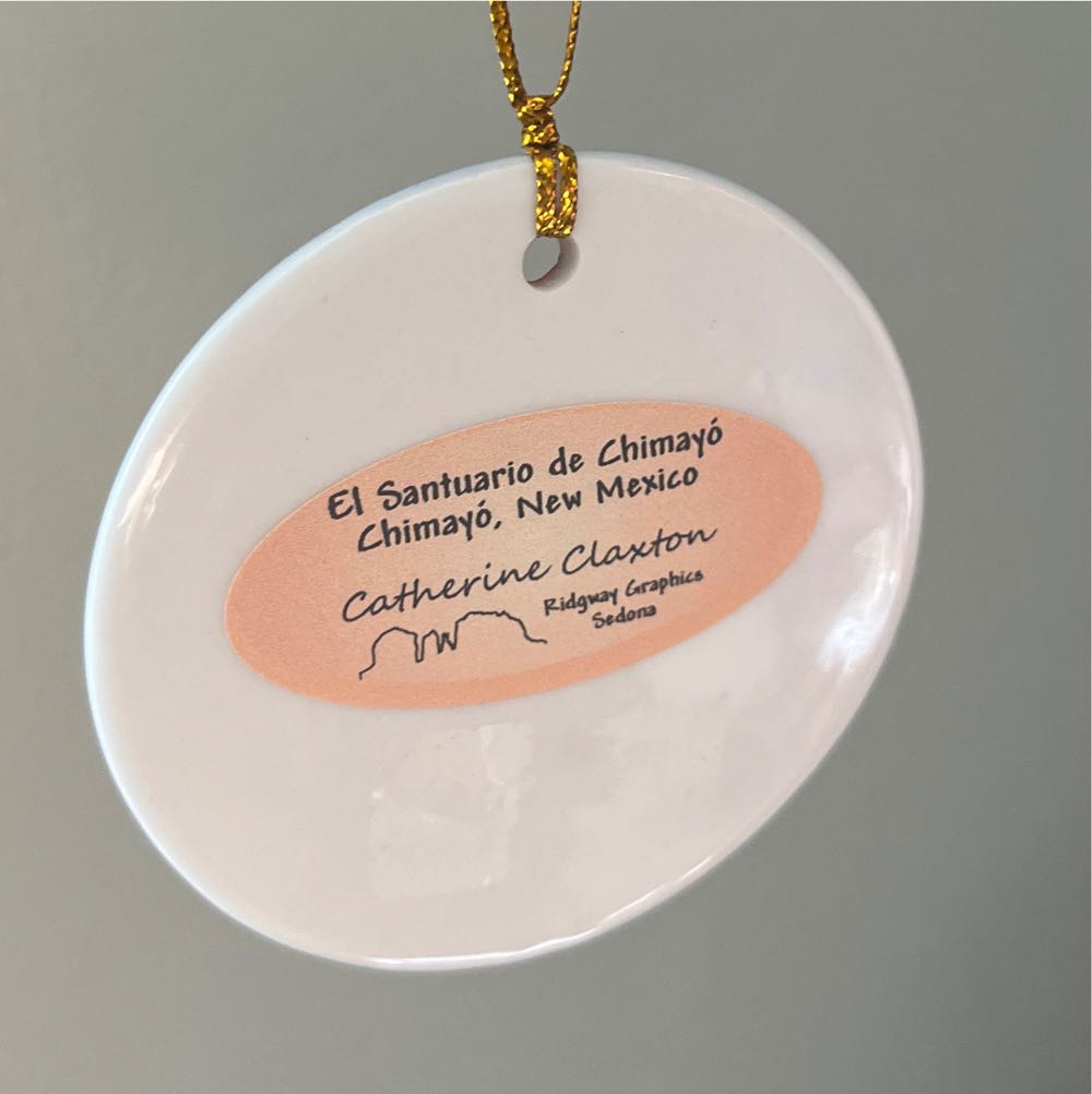 El Santuario De Chimayo  ornament collectible - Main Image 2