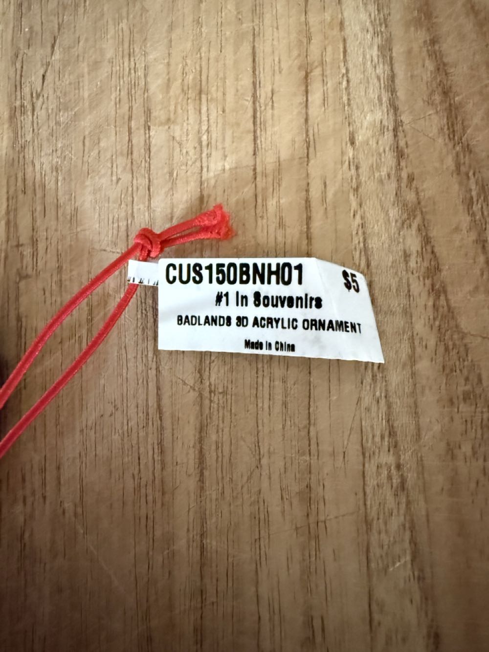 Badlands National Park  ornament collectible [Barcode 201723250035] - Main Image 3