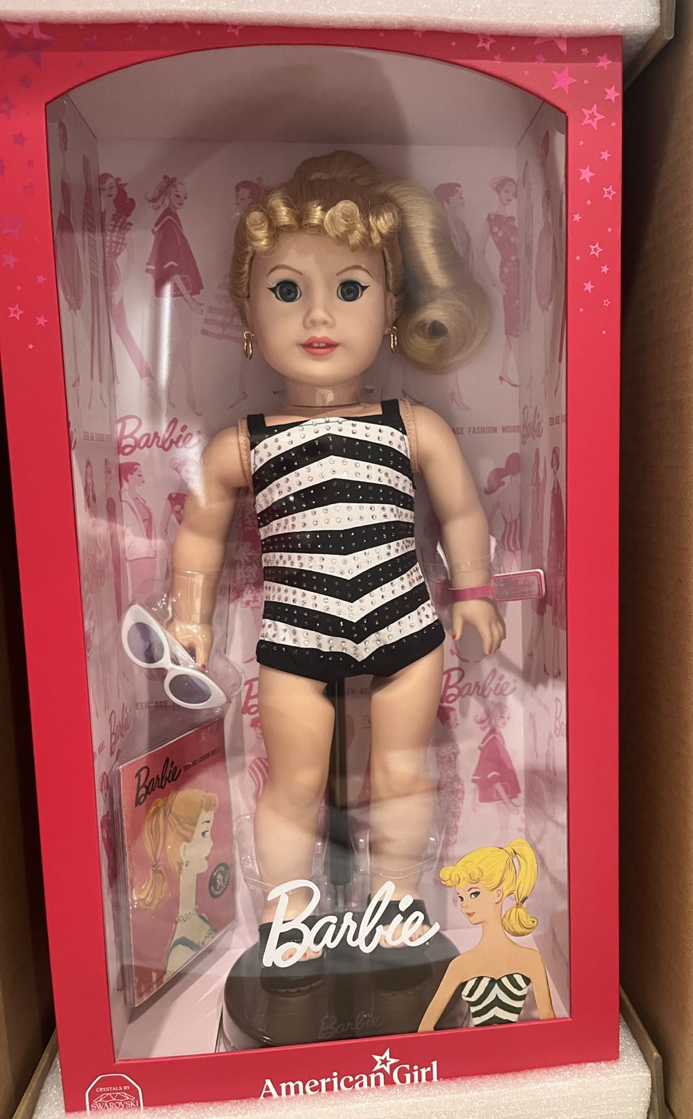 Classic Barbie By American Girl Collector Doll Limited Edition Sealed Box New Swarovski In Crystals Ed Hand Sold Out  ornament collectible [Barcode 194735245505] - Main Image 2