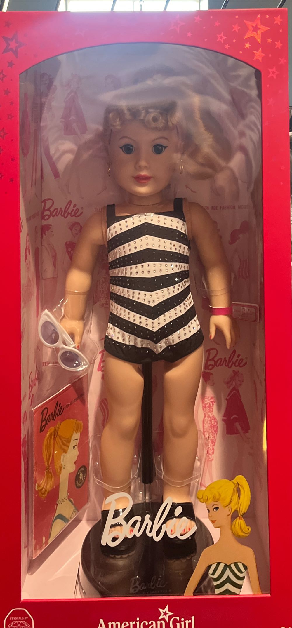 Classic Barbie By American Girl Collector Doll Limited Edition Sealed Box New Swarovski In Crystals Ed Hand Sold Out  ornament collectible [Barcode 194735245505] - Main Image 4