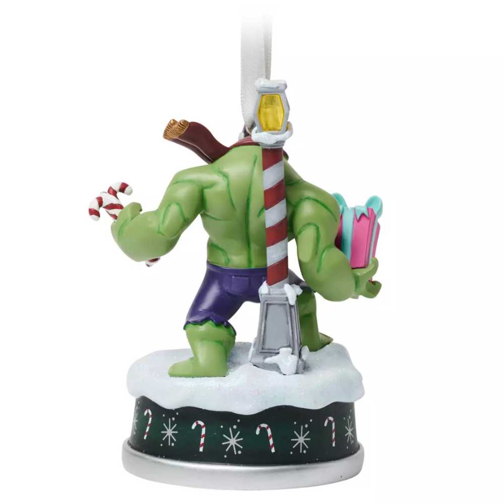 Hulk Holiday Light Up Living Magic Sketchbook Ornament - Disney Living Magic Sketchbook Ornament (Marvel Incredible Hulk) ornament collectible [Barcode 437103078610] - Main Image 2