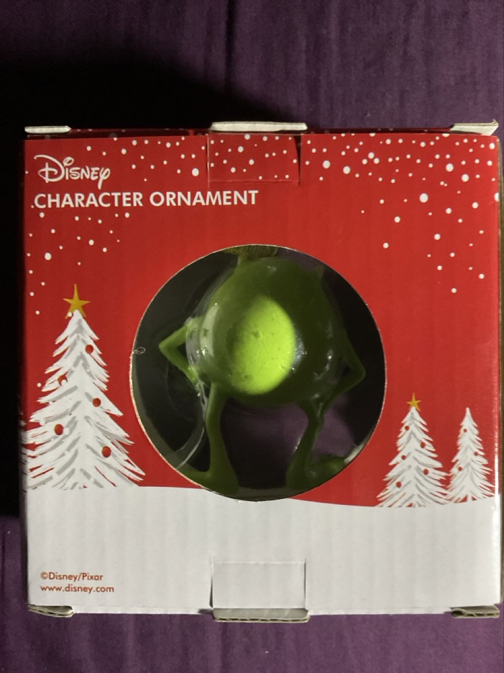Mike Wazowski - Disney Pixar Monsters Inc ornament collectible [Barcode 9314783934386] - Main Image 2