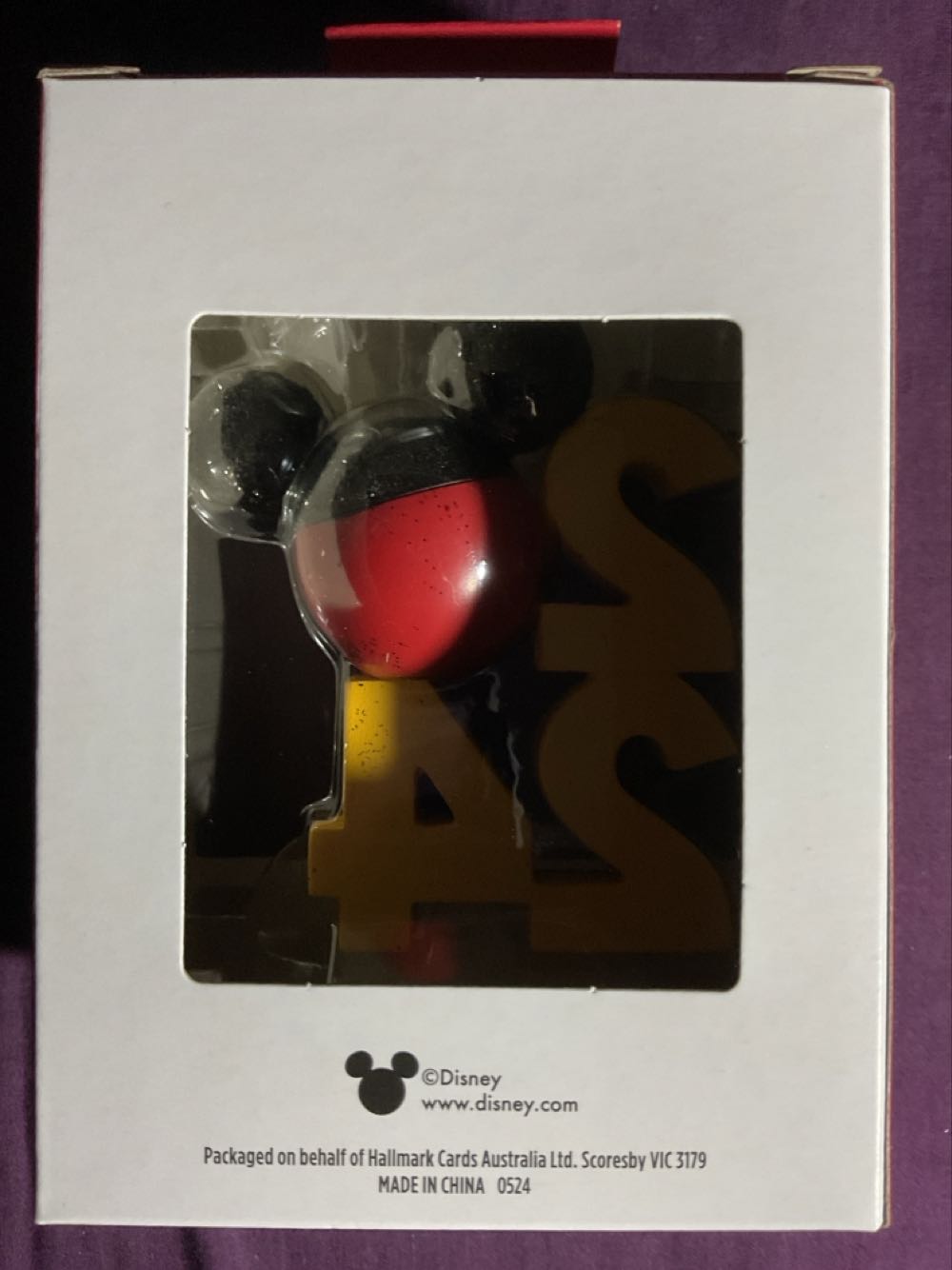 Mickey Mouse 2024 - Disney Mickey Mouse ornament collectible [Barcode 9355693063896] - Main Image 2