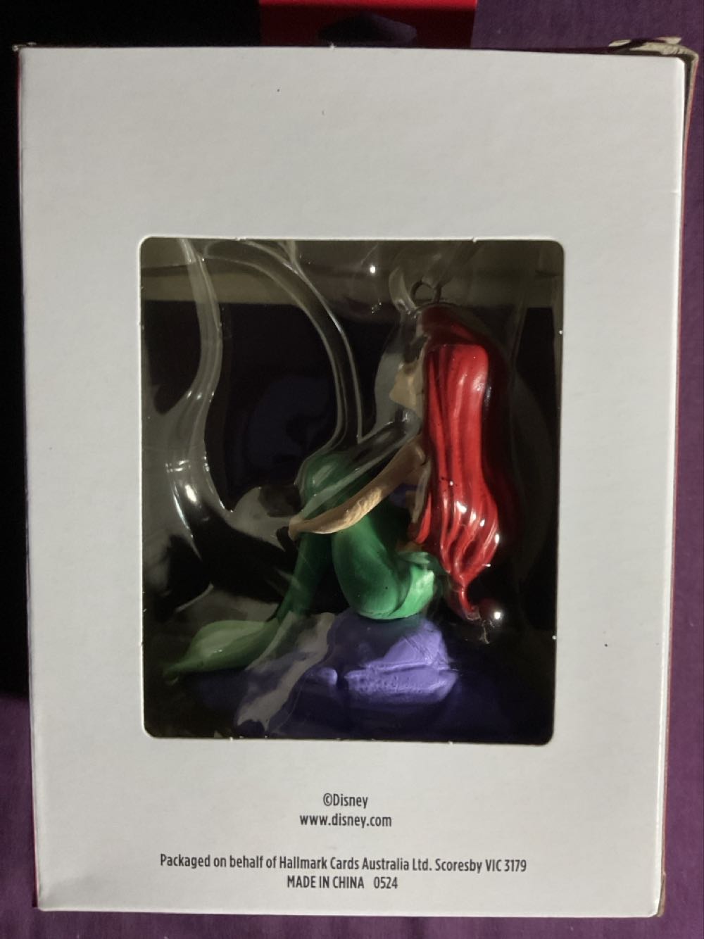 Ariel - Disney The Little Mermaid ornament collectible [Barcode 9355693063933] - Main Image 2