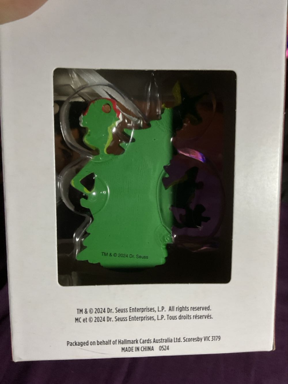 The Grinch - Dr. Seuss (The Grinch) ornament collectible [Barcode 9355693062523] - Main Image 2