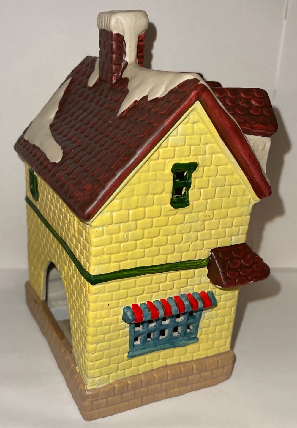House With Tealight  (Village) ornament collectible - Main Image 2