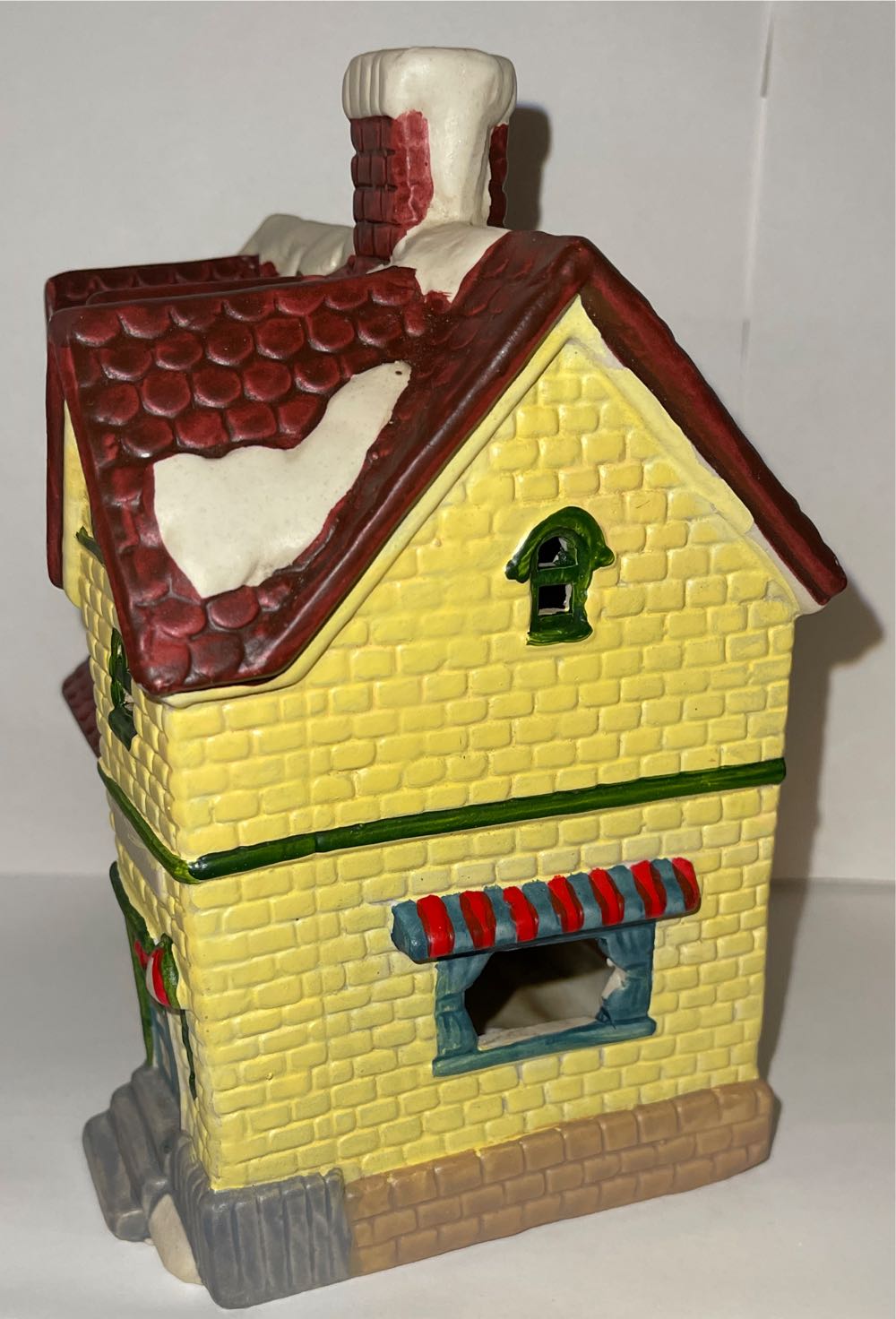 House With Tealight  (Village) ornament collectible - Main Image 3