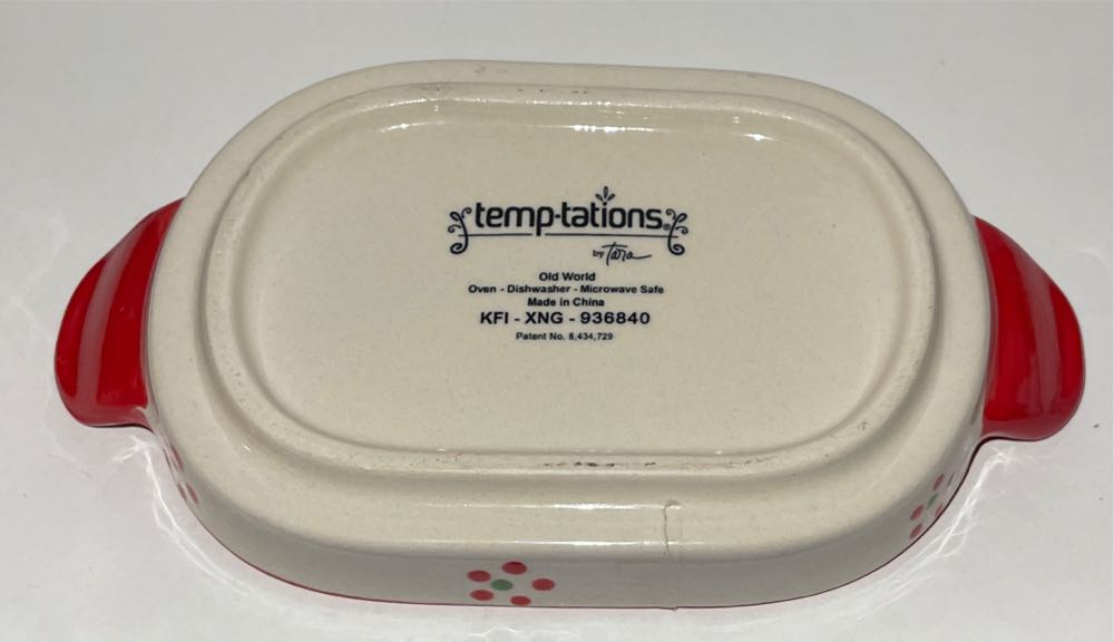 Oval Christmas Plate  (Christmas) ornament collectible - Main Image 2