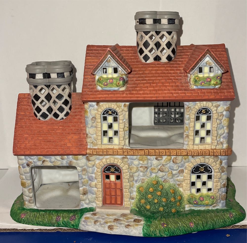 Party Lite Old World Village #3  ornament collectible - Main Image 2