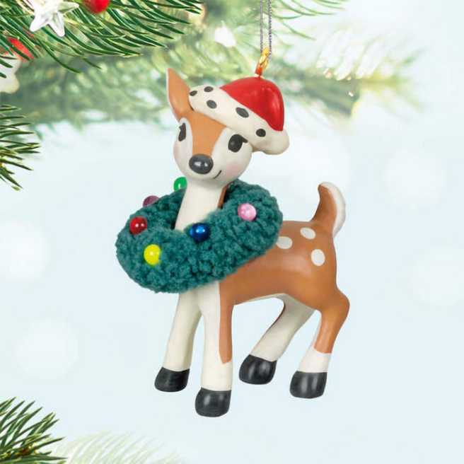 Retro Reindeer, Miniature - 2024 - Miniature Reindeer (Retro Reindeer) ornament collectible - Main Image 2