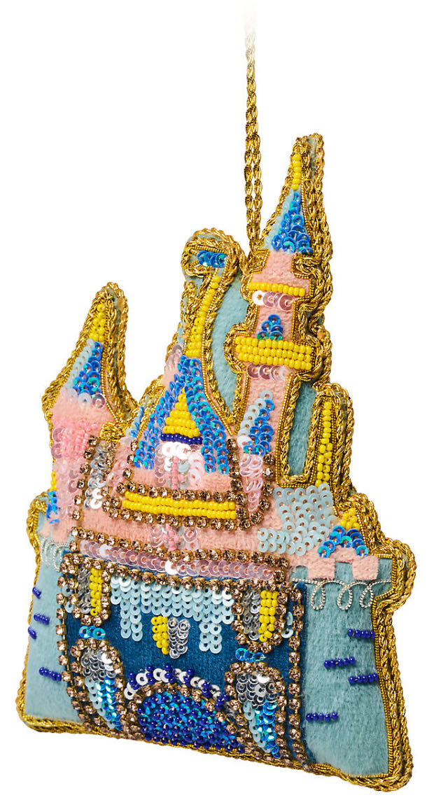 Sleeping Beauty Castle Beaded - Disneyland (Disney Parks) ornament collectible [Barcode 437103076487] - Main Image 3