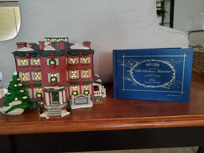 Dept. 56 - Old Chelsea Mansion  Original Snow Village  - American Architecture Series ornament collectible - Main Image 3