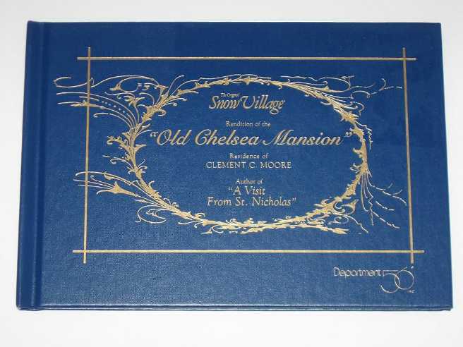 Dept. 56 - Old Chelsea Mansion  Original Snow Village  - American Architecture Series ornament collectible - Main Image 4