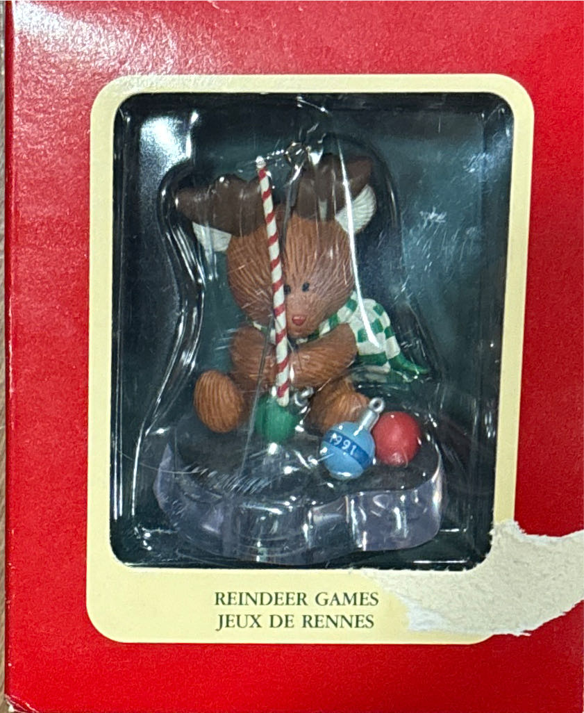 Reindeer Games - Animal (Reindeer) ornament collectible - Main Image 3