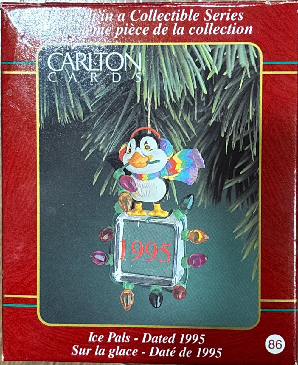 1995 Ice Pals - Vintage (Ice Pals) ornament collectible [Barcode 018100865917] - Main Image 3