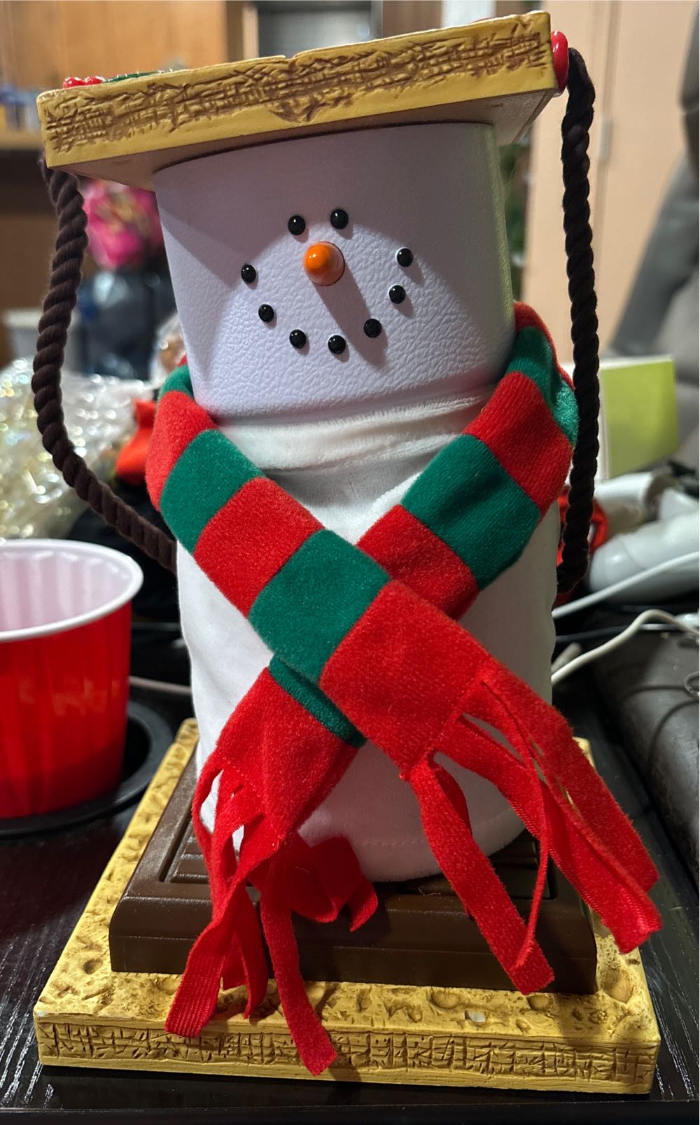 Nightmare Before Christmas LED Oogie Wood Sign