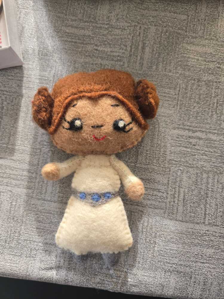 Felt Leia  ornament collectible - Main Image 1