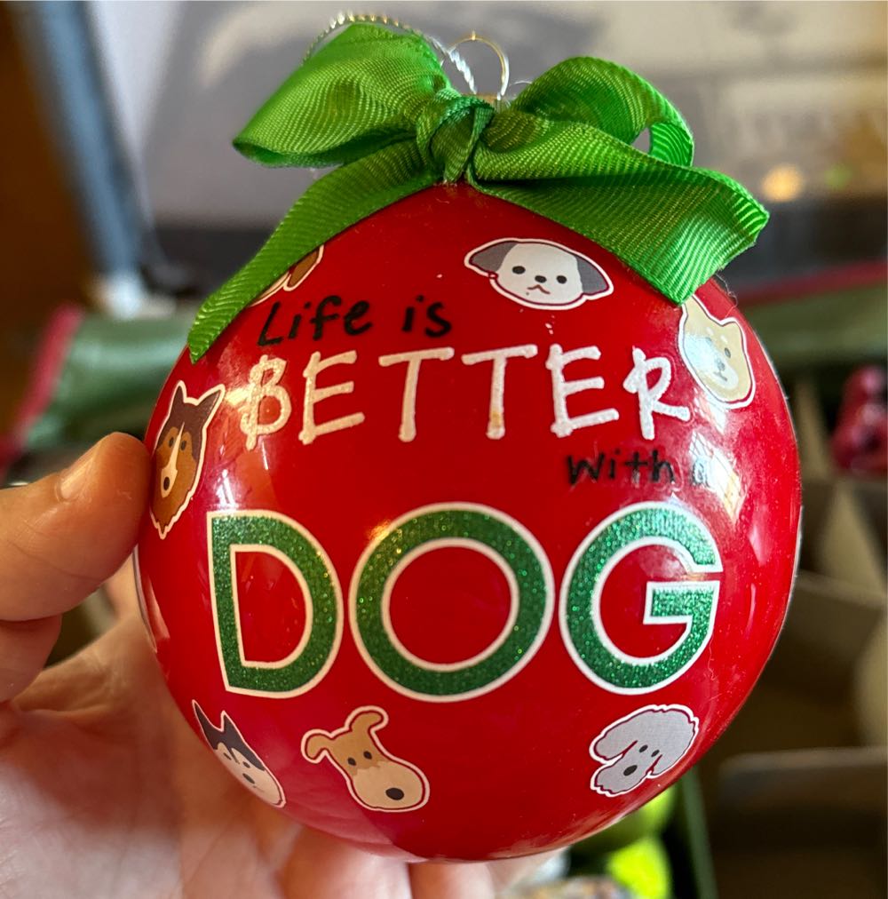 We’re Dog People 2022  ornament collectible - Main Image 2