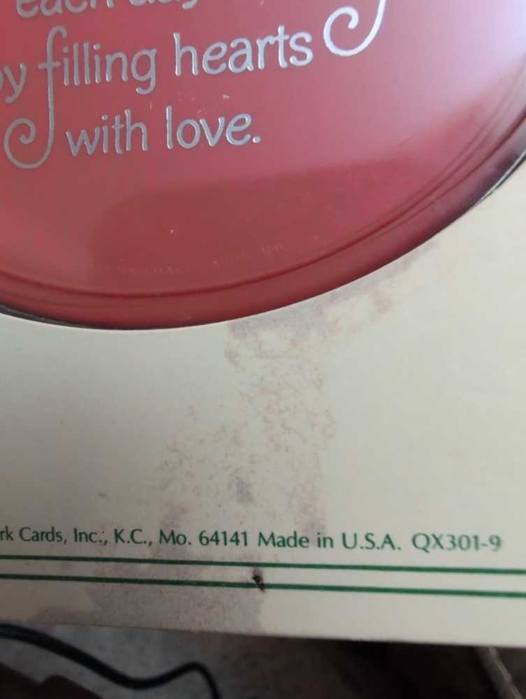 Baby’s First Christmas 1983  ornament collectible - Main Image 2