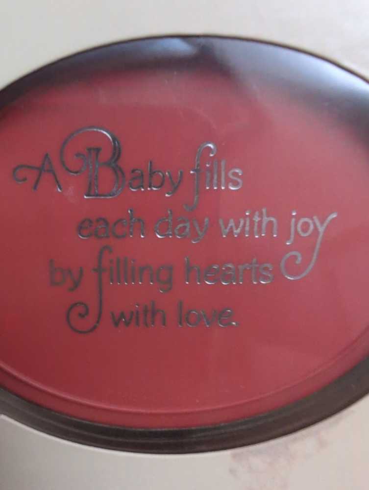 Baby’s First Christmas 1983  ornament collectible - Main Image 3