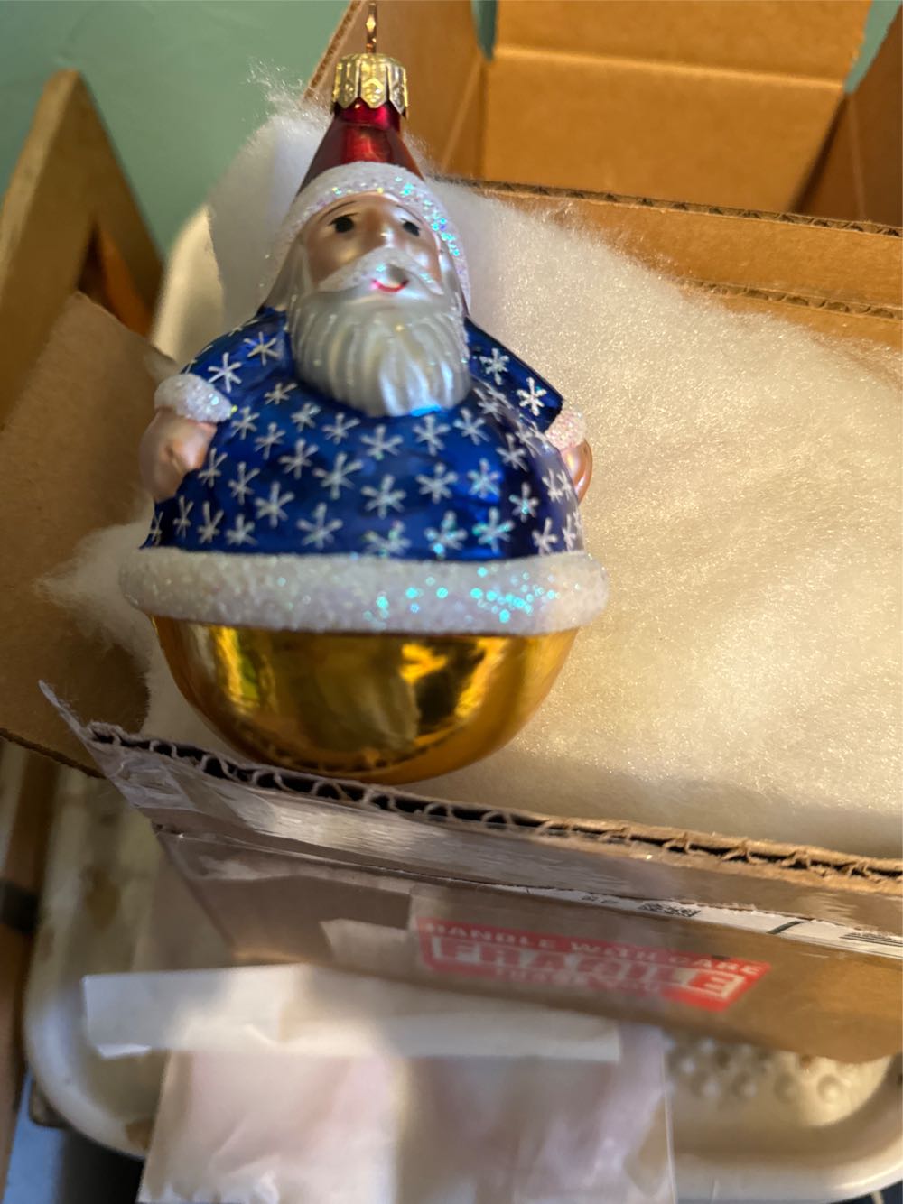 Bronner’s - Round - Merry Christmas - White