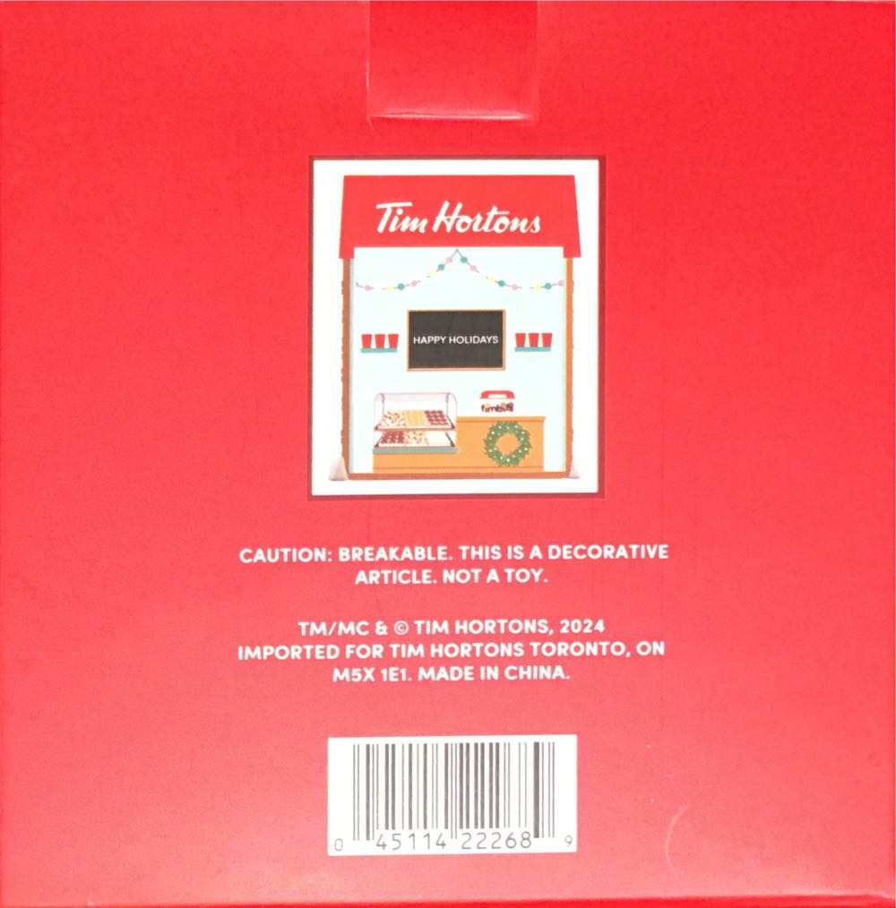Tim Hortons Storefront 2024 - Tim Hortons (Tim Hortons) ornament collectible [Barcode 045114222689] - Main Image 2