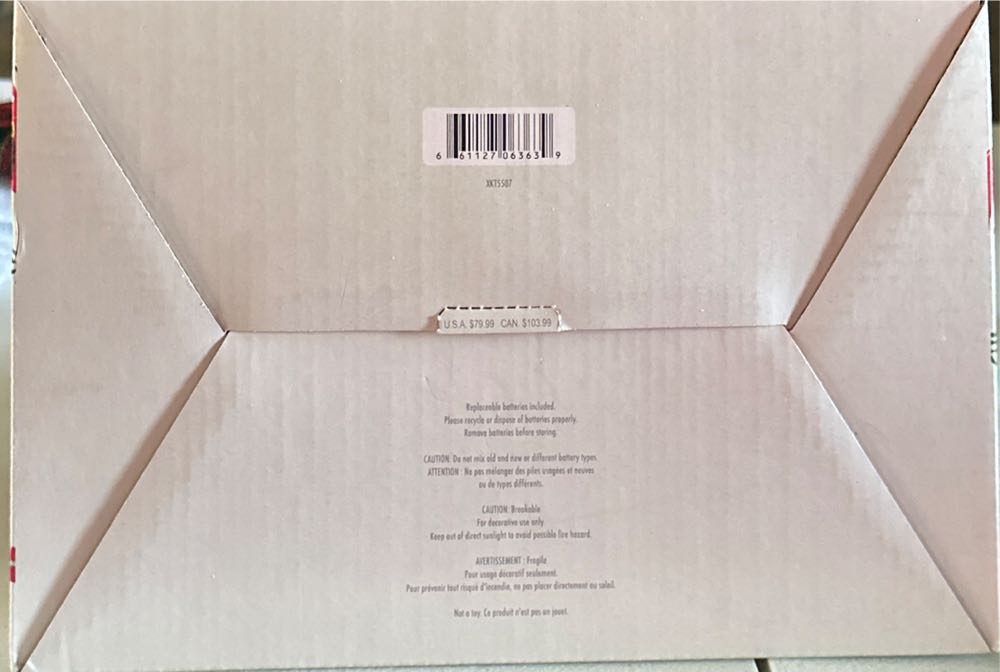 Santa’s Sleigh Snow Globe - Christmas (Santa Sleigh) ornament collectible [Barcode 661127063639] - Main Image 4