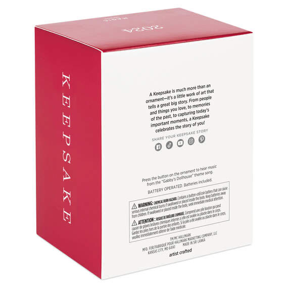 A-Meow-Zing Adventures Await - Gabby’s Dollhouse (TV Shows) ornament collectible [Barcode 661127026368] - Main Image 4