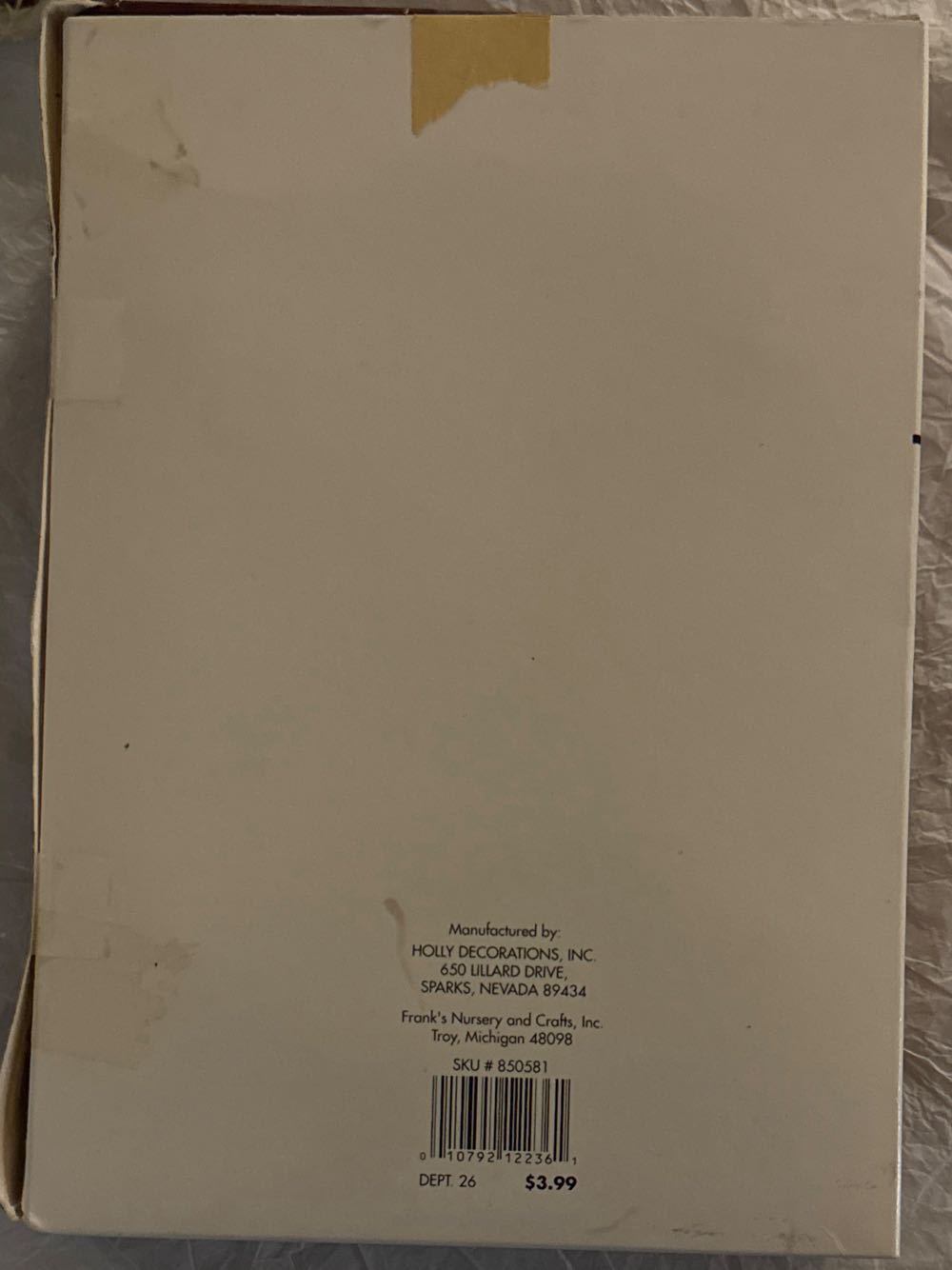 Small Silver Ball With Glitter Stripes - North Pole Traditions ornament collectible [Barcode 010792122361] - Main Image 3