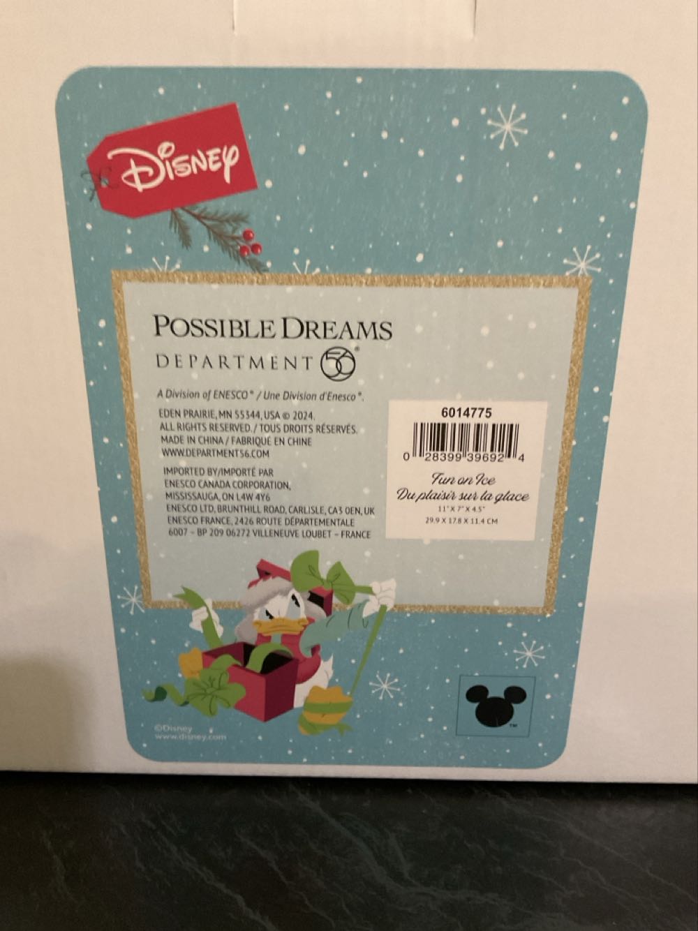 Fun On Ice - Possible Dreams ornament collectible [Barcode 028399396924] - Main Image 3