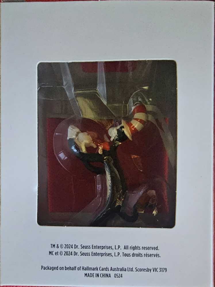 The Cat In The Hat  (Christmas / The Cat in the Hat) ornament collectible [Barcode 9355693063919] - Main Image 2