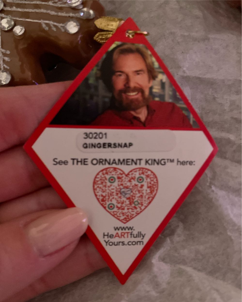 HY Gingersnap  ornament collectible - Main Image 2