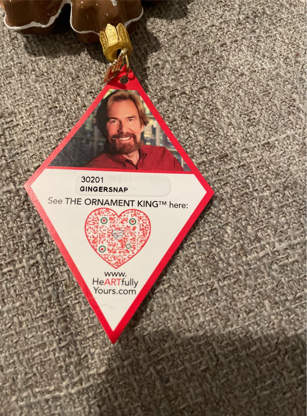 HY Gingersnap 3  ornament collectible - Main Image 2