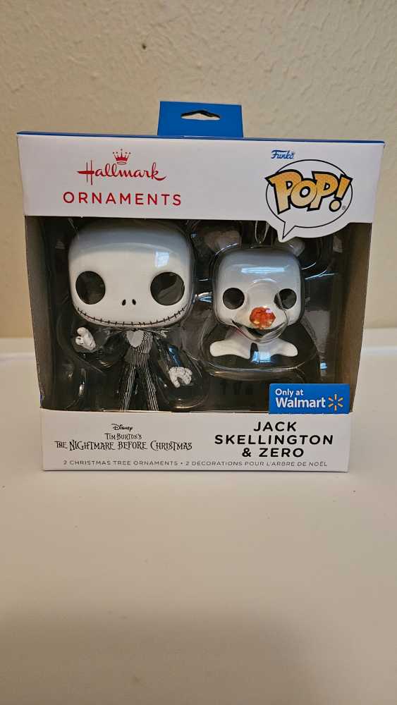 Jack And Zero 2 Pack Funko Pop - Nightmare Before Christmas (Nightmare Before Christmas) ornament collectible [Barcode 763795840137] - Main Image 2