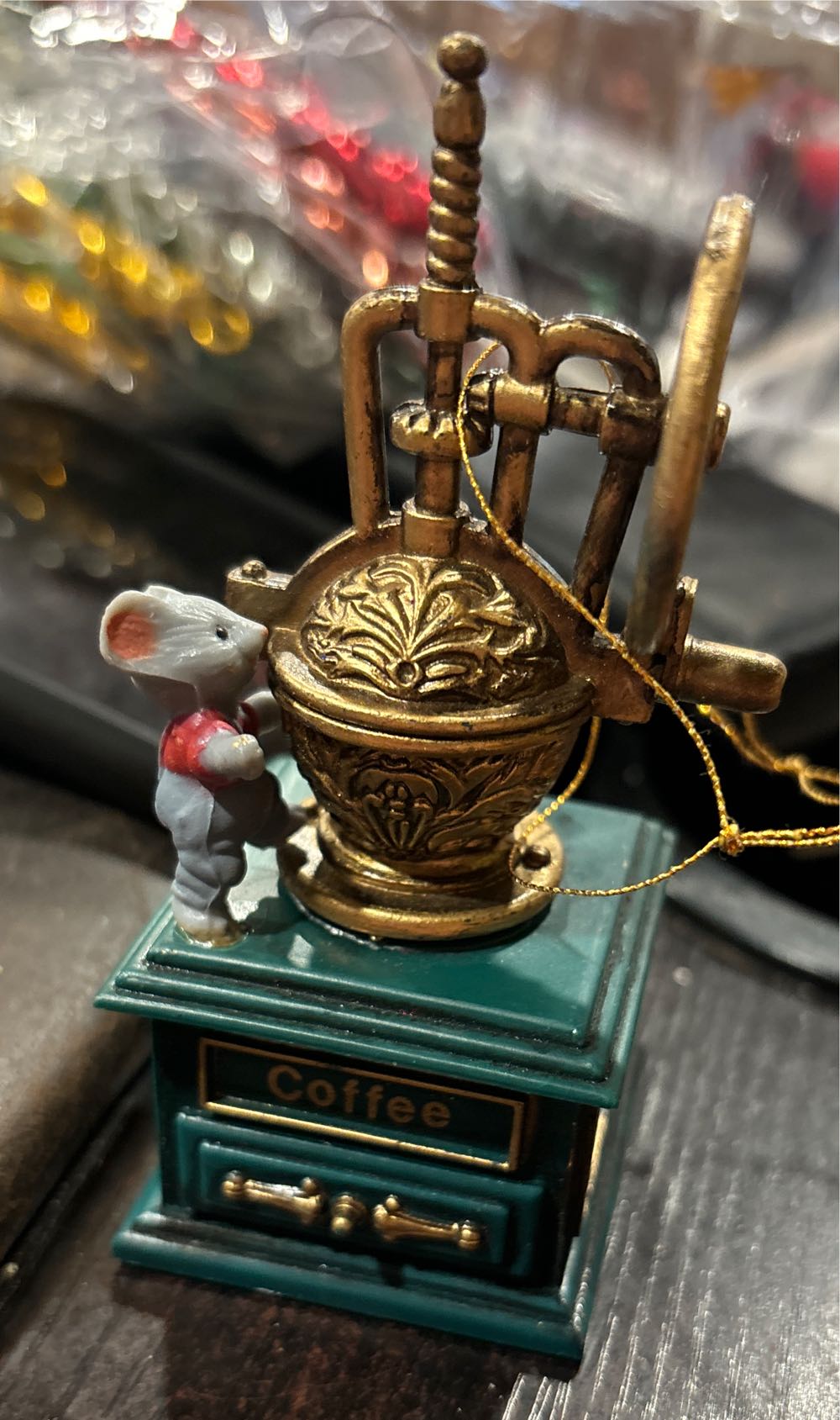 Harry Potter Hogwarts Light Up Snowglobe Hanging Ornament