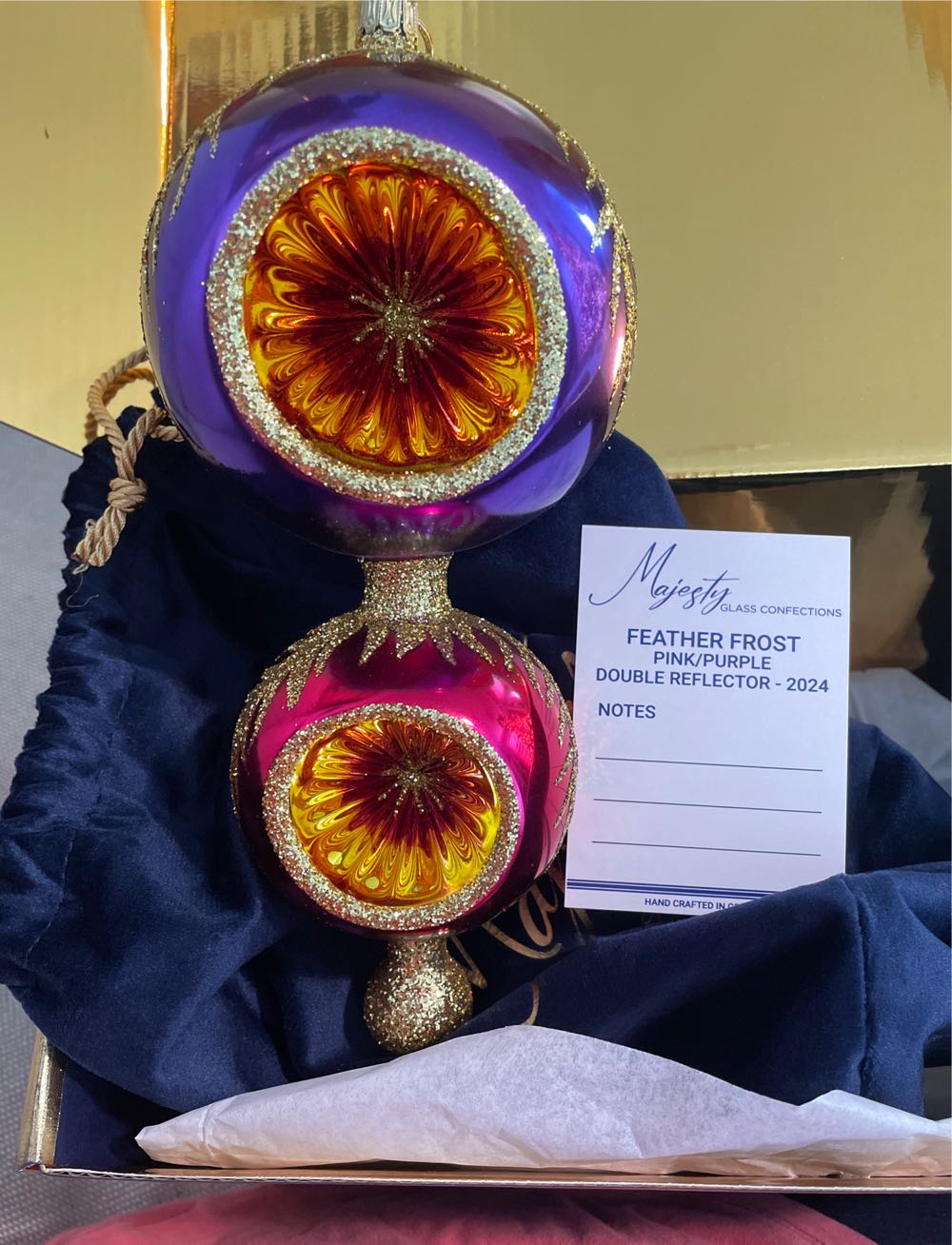 MG Feather Frost  ornament collectible - Main Image 2