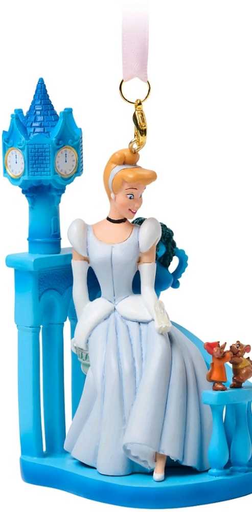 Disney Cinderella Sketchbook  - Sketchbook Animated Heroines in a Seated Position (Cinderella) ornament collectible [Barcode 437103078382] - Main Image 2