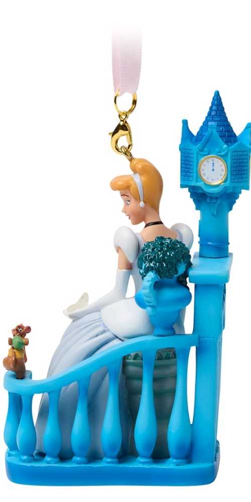 Disney Cinderella Sketchbook  - Sketchbook Animated Heroines in a Seated Position (Cinderella) ornament collectible [Barcode 437103078382] - Main Image 3