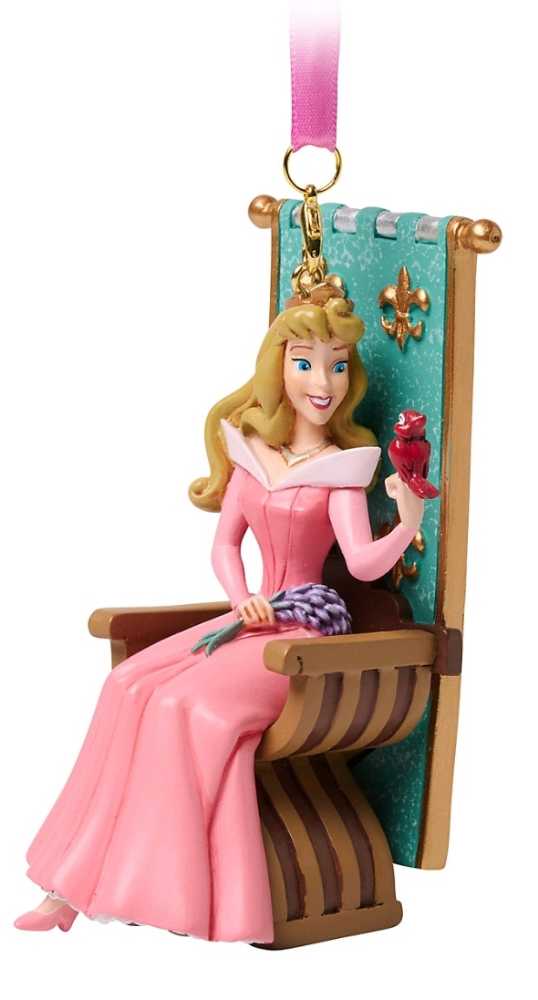 Aurora  Sketchbook Sleeping Beauty - Sketchbook Animated Heroines in a Seated Position (Sleeping Beauty) ornament collectible [Barcode 437103078047] - Main Image 2