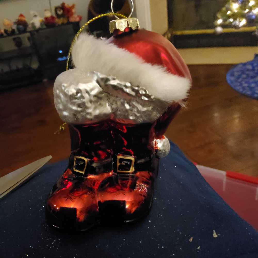 Wooden Chalet Under Glass Dome