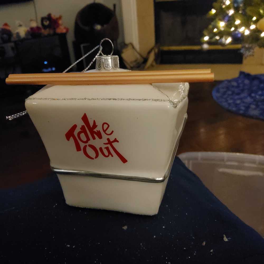 Ne’Qwa Art A Starlight Melody Glass Christmas Tree Ornament 